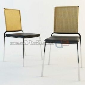 Меблі Ротангове Крісло для відпочинку 3d модель