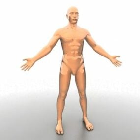 Moda Mağazası Gerçekçi Erkek Manken 3D model