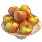 Fruits pommes rouges