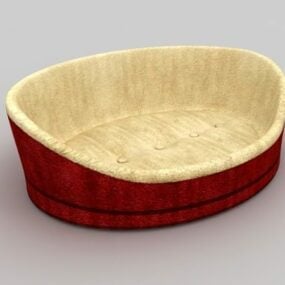 نموذج سرير القطط ثلاثي الأبعاد