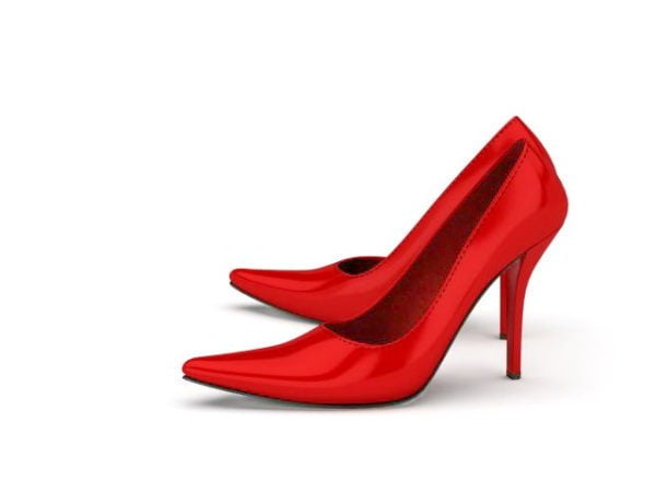 Fashion Red Court Shoes