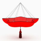 Light Red Pendant Lampshade