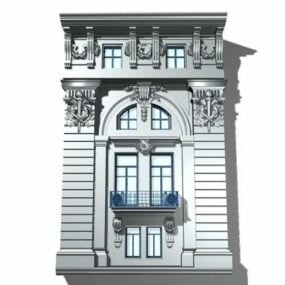 Arsitektur Renaisans Klasik Model Windows 3d