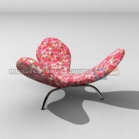 Home Design Resembling Deck Chair 3d model