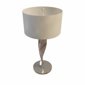 Resin Shade Table Lamp 3d model