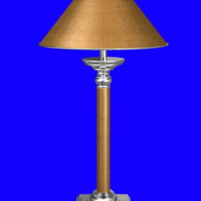 Lámpara de escritorio retro para muebles de sala de estar modelo 3d