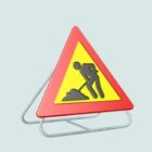 Road Construction Warning Sign
