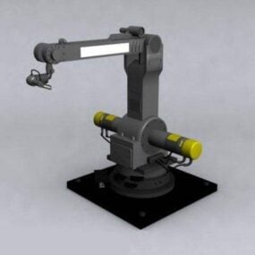 Model 3D Lengan Robot Industri
