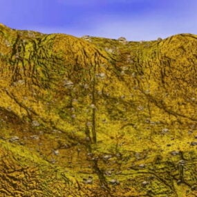 3д модель ландшафта Rock Hill Landforms
