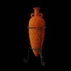 Vase en poterie romaine antique