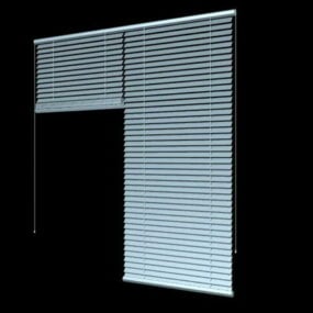 Roman Shade Office Pull Down Curtain 3d model