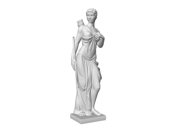 Griechische Frauenstatue
