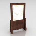 Room Divider Wooden Screen Stand
