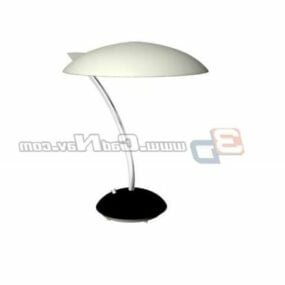 Metal Base Table Lamp Design 3d model