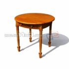 Home Furniture Round Wooden Side Table