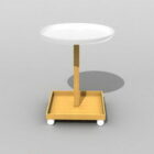 Shop Round Wooden Display Table