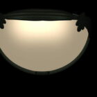 Rounded Wall Sconce Design