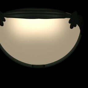 لامپ دیوارکوب مدل سه بعدی آویز