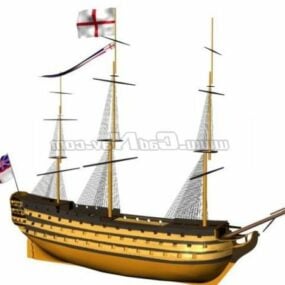Kraliyet Donanması Hms Zafer Deniz Taşıtları 3D modeli