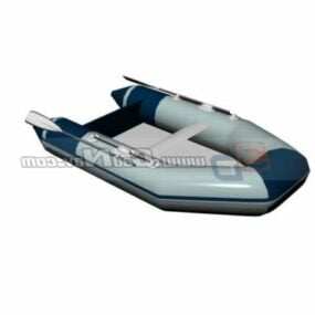 مدل 3 بعدی قایق رفتینگ قایق قایق سواری لاستیکی