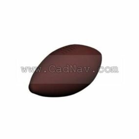 Rugby Ball Football 3d model
