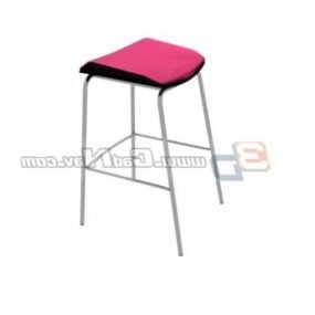 Saddle Seat Stool Furniture 3d model