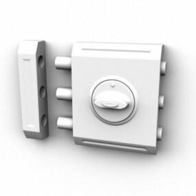 Safeguard Home Door Lock 3d-modell