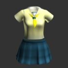 Sailor Suit School Girl Uniform