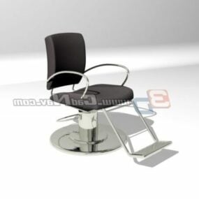 Modelo 3d de cadeira de barbeiro para móveis de salão