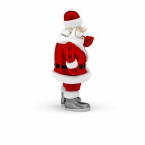 Holiday Santa Claus Character 3d-modell