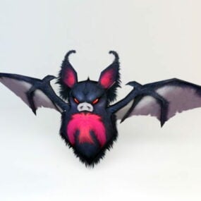 Τρισδιάστατο μοντέλο Animal Scary Bat