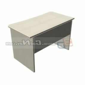 Furniture Student School Desk 3d model