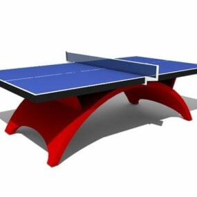 Modern Table Tennis Equipment 3d model