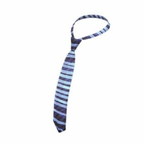 نموذج أزياء ربطة عنق المدرسة ثلاثي الأبعاد