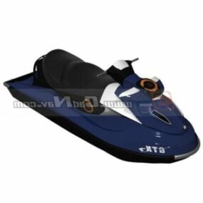 Vandscooter Sea Jet Boat 3d model