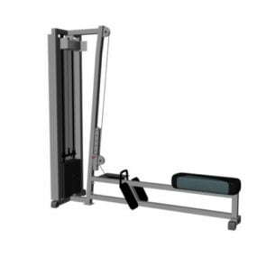 Seated Cable Indoor Row Machine 3d model