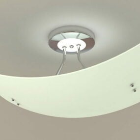 Διακοσμητικό 3d μοντέλο οροφής Semi Flush Mount Light