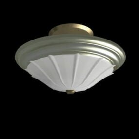 Semi Flush Home Ceiling Lighting Fixture 3d model
