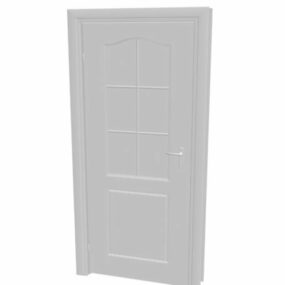 3д модель домашней формованной двери