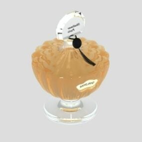 Kosmetický 3D model parfému Shalimar Guerlain