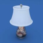 Shell Shade Table Lamp