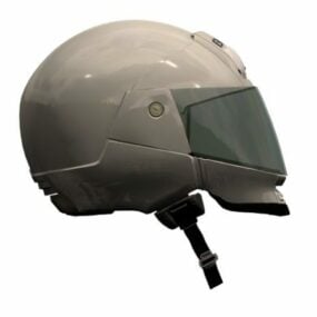 Shoei Full Face Helmet 3d-modell
