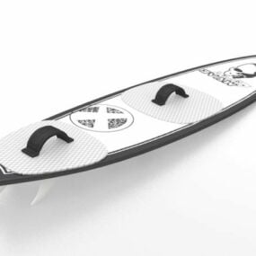 3д модель гидроцикла Shortboard Surfboard