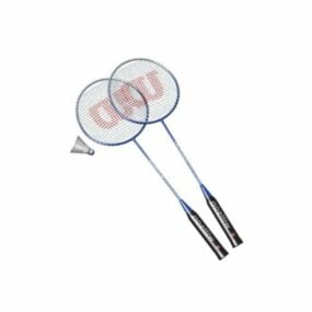 Badminton Racket 3d model