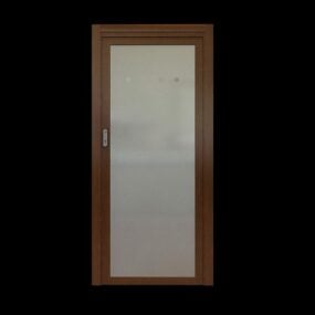 Home Design Fixed Glass Glazing Door 3d model