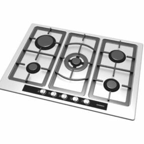 3d модель кухонної газової плити Siemens
