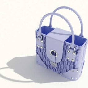 Silicone Women Handbag 3d model
