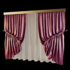 Silk Drapes Window Curtain