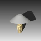 Stolní lampa s jednoduchým designem