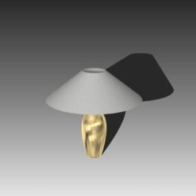 Lámpara de mesa de diseño simple modelo 3d